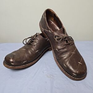 Sonja Vellere Leather Shoes Size 42 Made in‎ Italy Mens 9 Womens 11.5